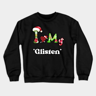 Xmas with "Glisten" Crewneck Sweatshirt